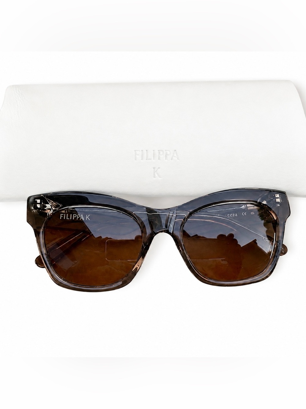 Filippa K Brown Tinted Sunglasses